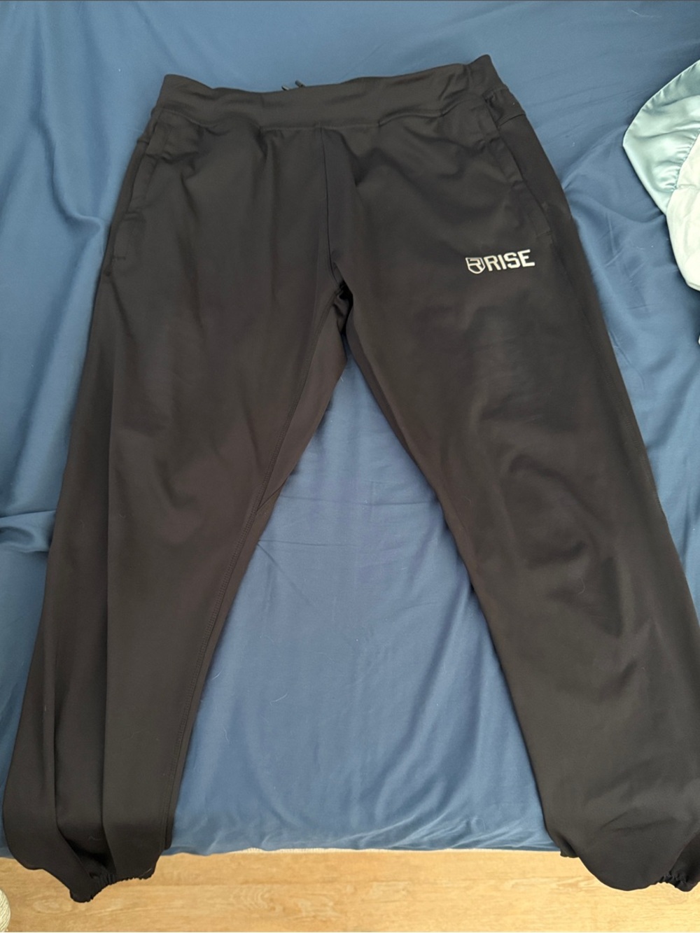 Men's Black Athletic Jogger Pants